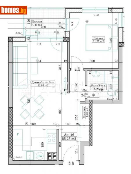 Двустаен, 64m² - Жк. Левски, Варна - Апартамент за продажба - Демос 2000 ООД - 115314780