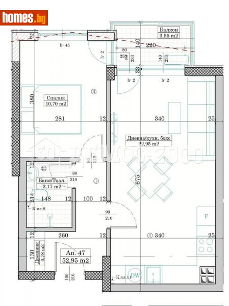 Двустаен, 61m² - Жк. Левски, Варна - Апартамент за продажба - Демос 2000 ООД - 115314782