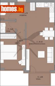 Двустаен, 75m² - Апартамент за продажба - 115323798