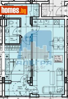 Двустаен, 76m² - Апартамент за продажба - 115334600