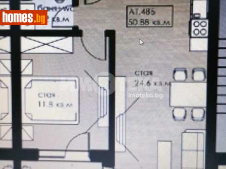 Двустаен, 60m² - Апартамент за продажба - 115370128