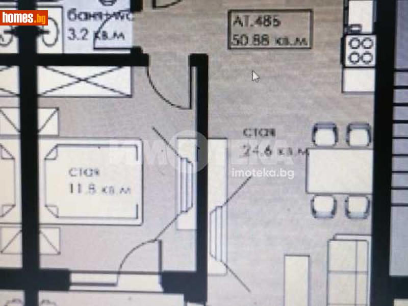 Двустаен, 60m² - Жк. Дружба 2, София - Апартамент за продажба - ИМОТЕКА АД - 115370128