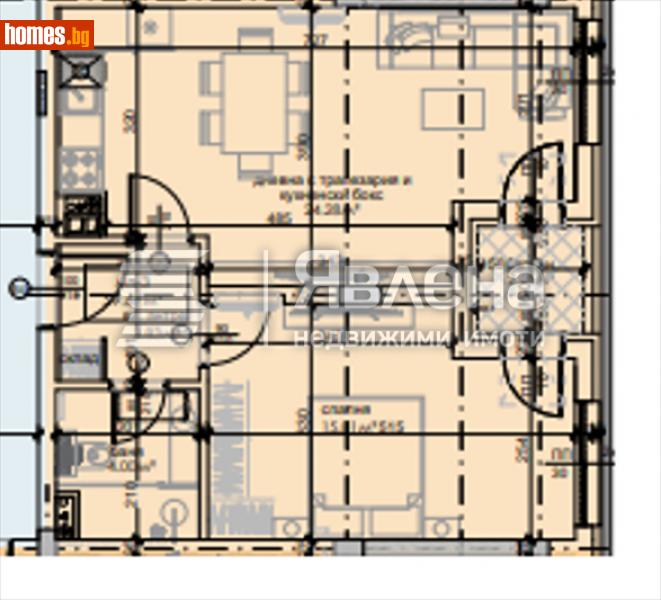 Двустаен, 67m² - Кв. Хладилника, София - Апартамент за продажба - ЯВЛЕНА - 115370280