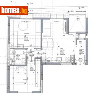Тристаен, 76m² - Апартамент за продажба - 115383944