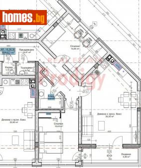 Тристаен, 118m² - Апартамент за продажба - 115389449