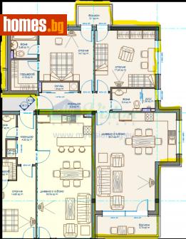 Тристаен, 126m² - Апартамент за продажба - 115398689