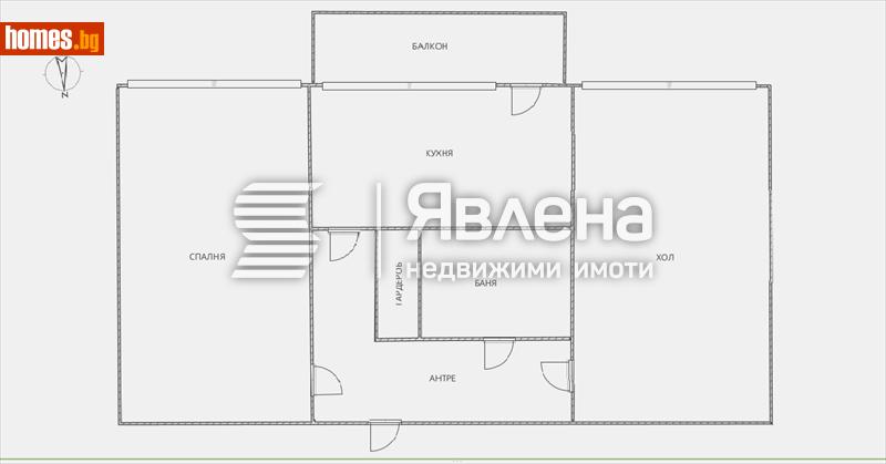 Двустаен, 56m² - Жк. Младост 1, София - Апартамент за продажба - ЯВЛЕНА - 115410323