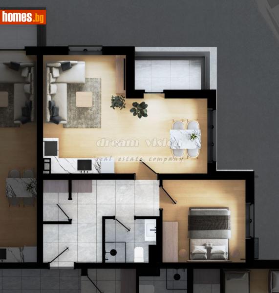 Двустаен, 68m² - Жк. Дружба 2, София - Апартамент за продажба - ДРИЙМ ВИЖЪН НЕДВИЖИМИ ИМОТИ - 115411920