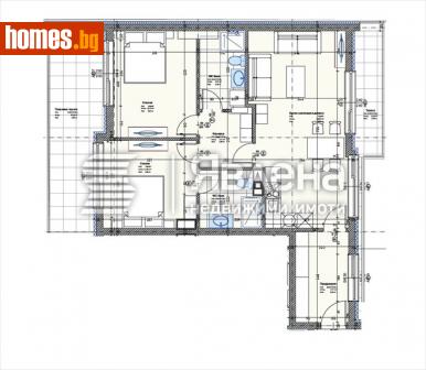 Тристаен, 107m² - Апартамент за продажба - 115449150