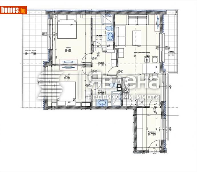 Тристаен, 107m² - Жк. Младост 2, София - Апартамент за продажба - ЯВЛЕНА - 115449150