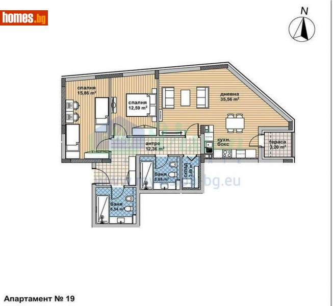 Тристаен, 109m² - София, София - град - Апартамент за продажба - Myvision Real Estate - 115451277