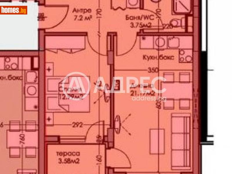 Двустаен, 66m² - Бургас, Бургас - Апартамент за продажба - АДРЕС НЕДВИЖИМИ ИМОТИ - 115463473