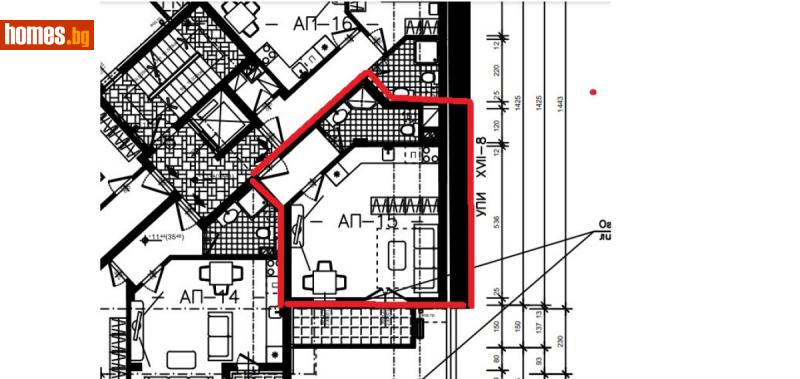 Едностаен, 58m² - Жк. Меден Рудник, Бургас - Апартамент за продажба - ЕМ ДЖИ ЕСТЕЙТ - 115470207