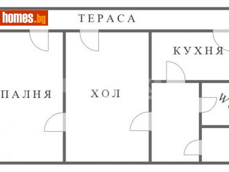 Двустаен, 61m² - Апартамент за продажба - 115479568