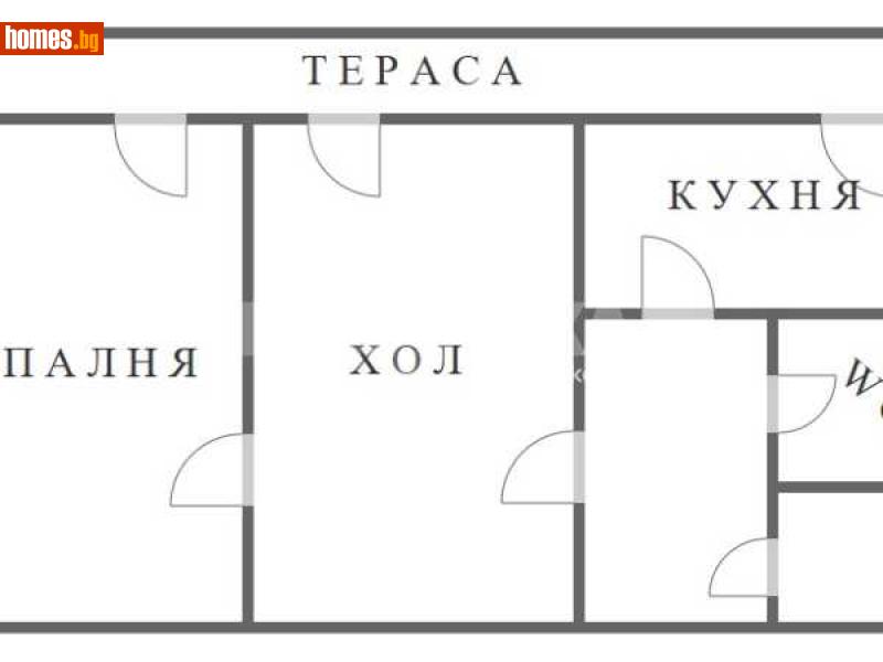 Двустаен, 61m² - Жк. Младежки хълм, Пловдив - Апартамент за продажба - ИМОТЕКА АД - 115479568
