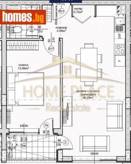 Двустаен, 66m² - Апартамент за продажба - 115488726