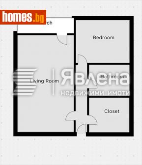 Двустаен, 51m² - Апартамент за продажба - 115507275