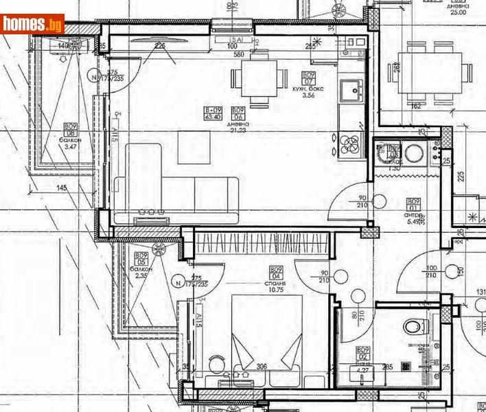 Двустаен, 71m² - Жк. Дружба 2, София - Апартамент за продажба - MD design - 115507718