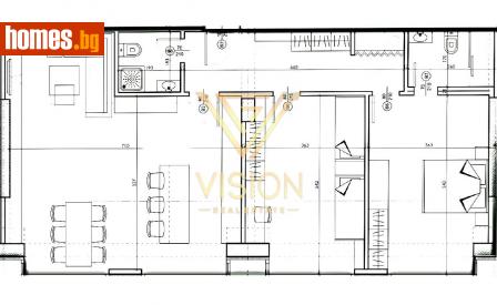 Тристаен, 136m² - Апартамент за продажба - 115542542