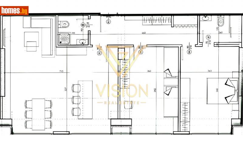 Тристаен, 136m² - Жк. Дружба 2, София - Апартамент за продажба - Vision Real Estate - 115542542