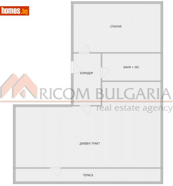 Двустаен, 53m² - Кв. Аспарухово, Варна - Апартамент за продажба - РИКОМ БЪЛГАРИЯ ЕООД - 115549819