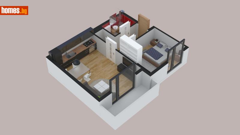 Тристаен, 67m² - Жк. Изгрев, Бургас - Апартамент за продажба - Имоти Бургас ЕООД - 115552770