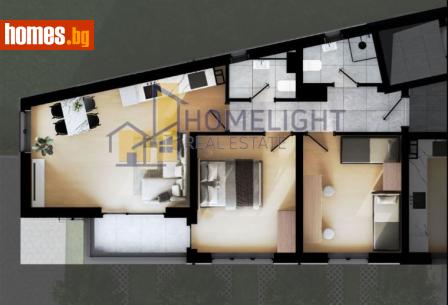 Тристаен, 100m² - Апартамент за продажба - 115594067