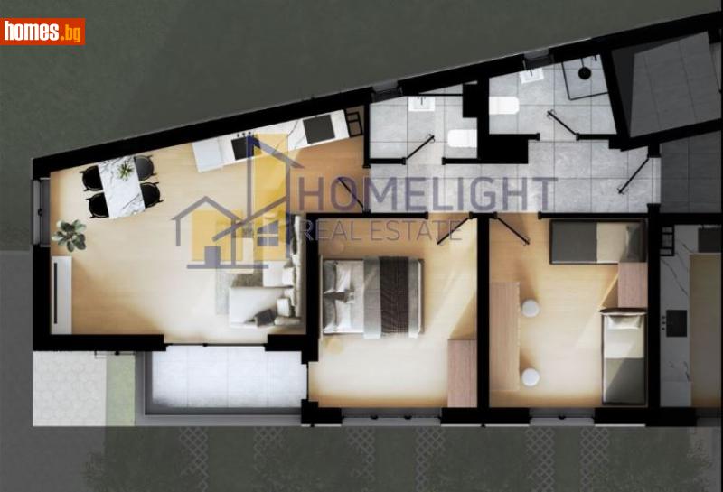 Тристаен, 100m² - Жк. Дружба 2, София - Апартамент за продажба - ХОУМ ЛАЙТ  - 115594067