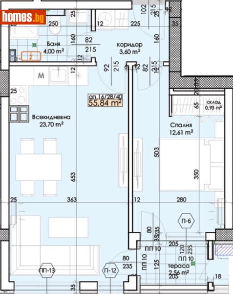 Двустаен, 64m² - Жк. Тракия, Пловдив - Апартамент за продажба - Deluxe Homes - 115609949