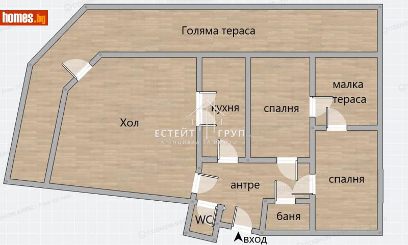 Четиристаен, 142m² -  Център, Варна - Апартамент за продажба - ЕСТЕЙТ ГРУП - 115635599