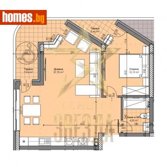 Двустаен, 97m² - Апартамент за продажба - 115637668