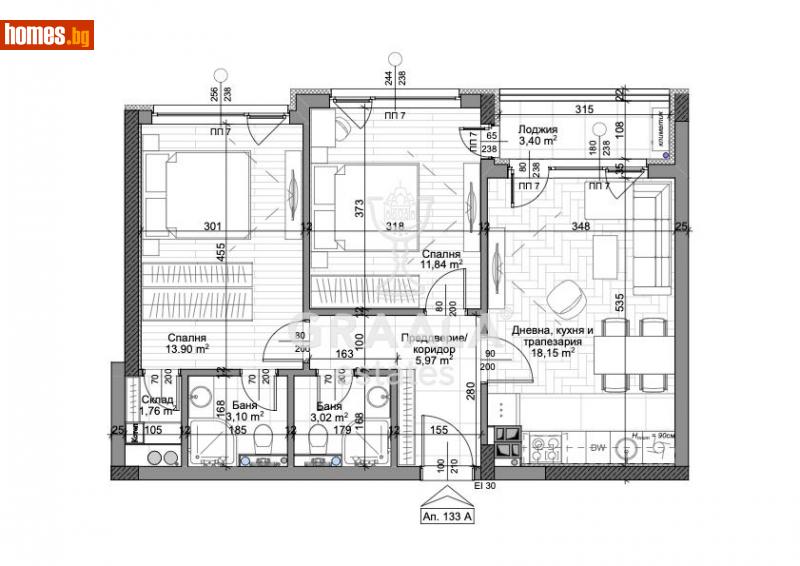 Тристаен, 83m² - Жк. Младост 4, София - Апартамент за продажба - ГРААЛА ЕСТЕЙТС - 115654018