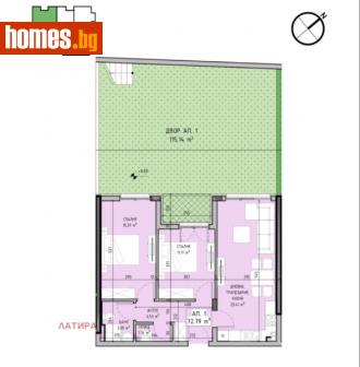 Тристаен, 198m² - Апартамент за продажба - 115655585