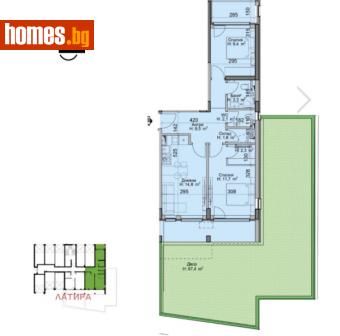 Тристаен, 167m² - Апартамент за продажба - 115655608