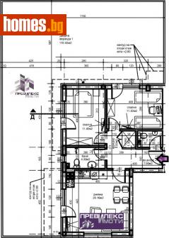 Тристаен, 201m² - Апартамент за продажба - 115660902