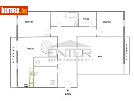 Четиристаен, 92m² - Апартамент за продажба - 115661516
