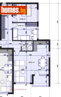 Тристаен, 115m² - Апартамент за продажба - 115714551