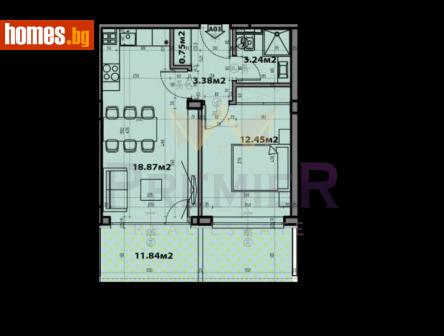 Двустаен, 64m² - Апартамент за продажба - 115717101