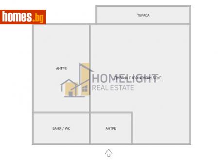 Двустаен, 60m² - Апартамент за продажба - 115724102