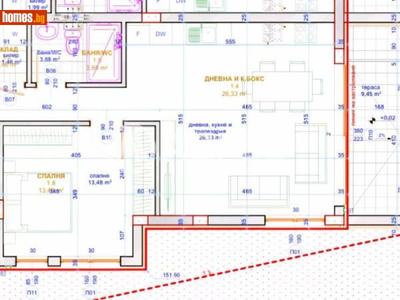 Тристаен, 94m² - Жк. Изгрев, Варна - Апартамент за продажба - АДРЕС НЕДВИЖИМИ ИМОТИ - 115725258