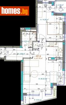 Двустаен, 81m² - Апартамент за продажба - 115733946