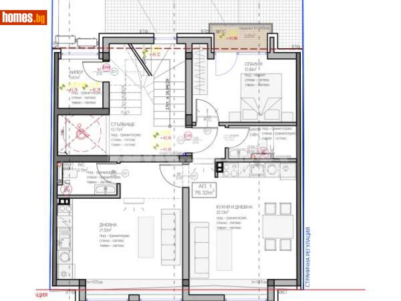 Тристаен, 110m² -  Колхозен Пазар, Варна - Апартамент за продажба - ИМОТЕКА АД - 115749971