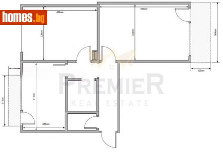 Тристаен, 74m² - Апартамент за продажба - 115759364