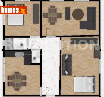 Тристаен, 95m² - Апартамент за продажба - 115776788