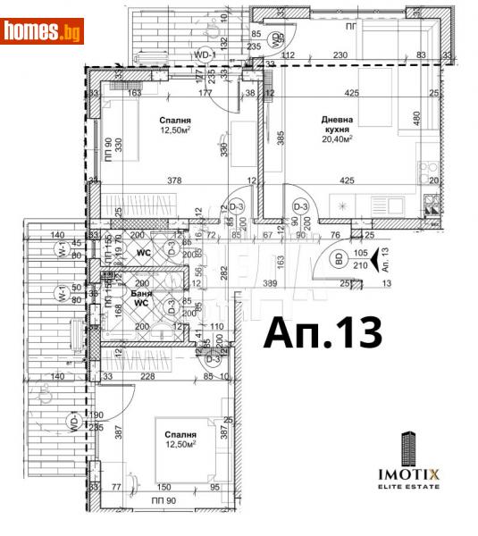 Тристаен, 110m² -  Кайсиева Градина, Варна - Апартамент за продажба - Иведа - 115802785