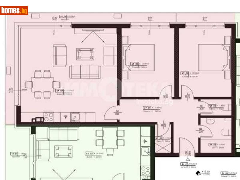 Тристаен, 118m² - Кв. Кършияка, Пловдив - Апартамент за продажба - ИМОТЕКА АД - 115824481
