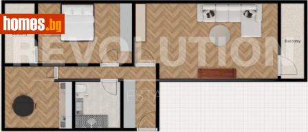 Двустаен, 68m² - Апартамент за продажба - 115841703