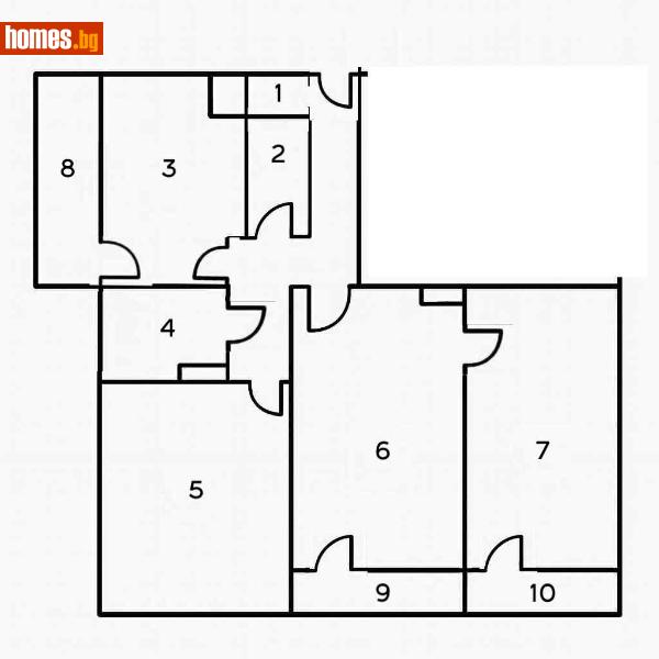 Тристаен, 85m² - Жк. Младост 3, София - Апартамент за продажба - Silvex - 115883479