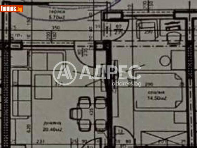 Двустаен, 65m² - Жк Южен, Пловдив - Апартамент за продажба - АДРЕС НЕДВИЖИМИ ИМОТИ - 115896271