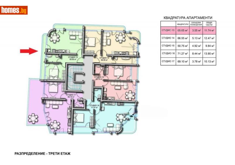Двустаен, 81m² - Гр.Созопол, Бургас - Апартамент за продажба - Джи Брокерс Груп ООД - 115920811